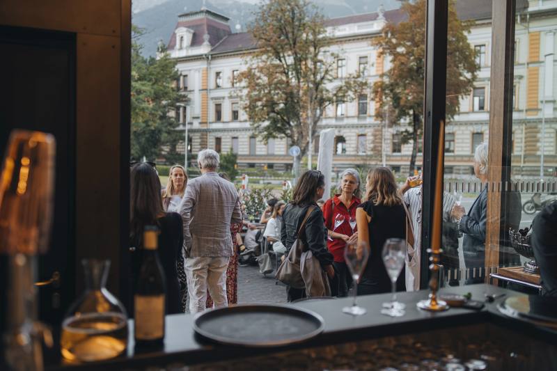 Regional essen im Restaurant Marta in Innsbruck